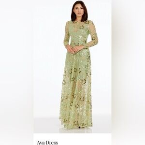 NWT Dress The Population Ava Sequined Gown